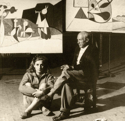 毕加索与弗朗索瓦兹·吉洛 