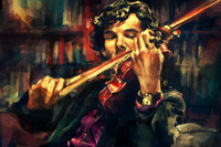 神探夏洛克（Sherlock）系列油画，至臻唯美！