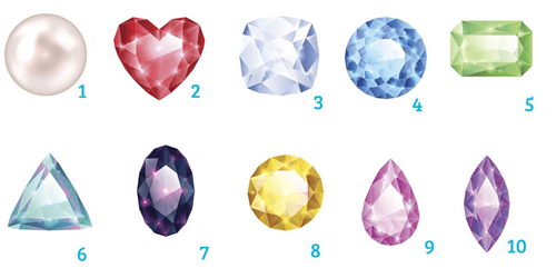 十种宝石选一个，立马就能看穿你的性格