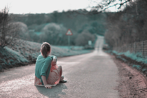 alone-on-road