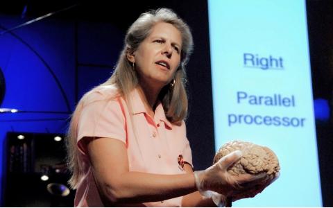 TED演讲：吉尔伯特泰勒解密大脑的奇迹